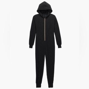 Savage X Fenty Sleep & Shine Hooded Onesie Black Large